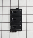 Pièce de rechange pour le bouton de sécheuse WP33001156, compatible avec Whirlpool.