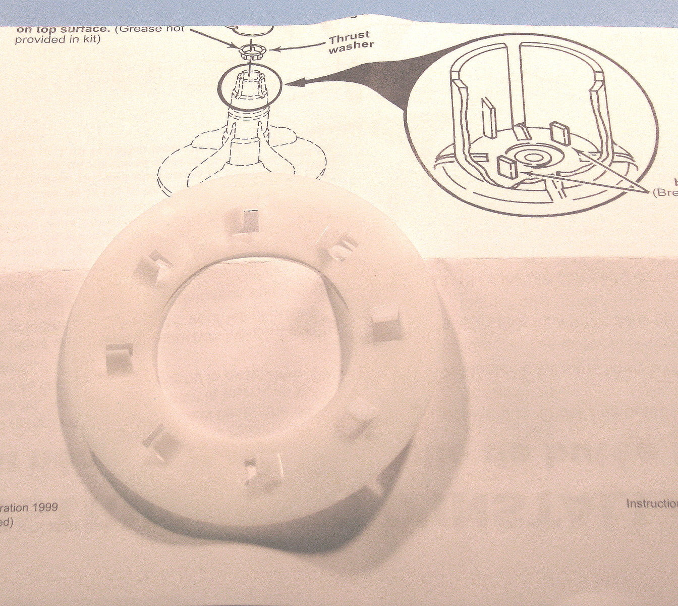 WP3951608 Distributeur d'eau pour lave-linge Whirlpool