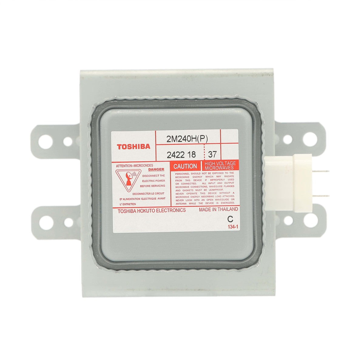 Magnétron pour four à micro-ondes Whirlpool, pièce WP4375424
