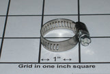 Collier de serrage de tuyau WP596669 pour lave-vaisselle Whirlpool