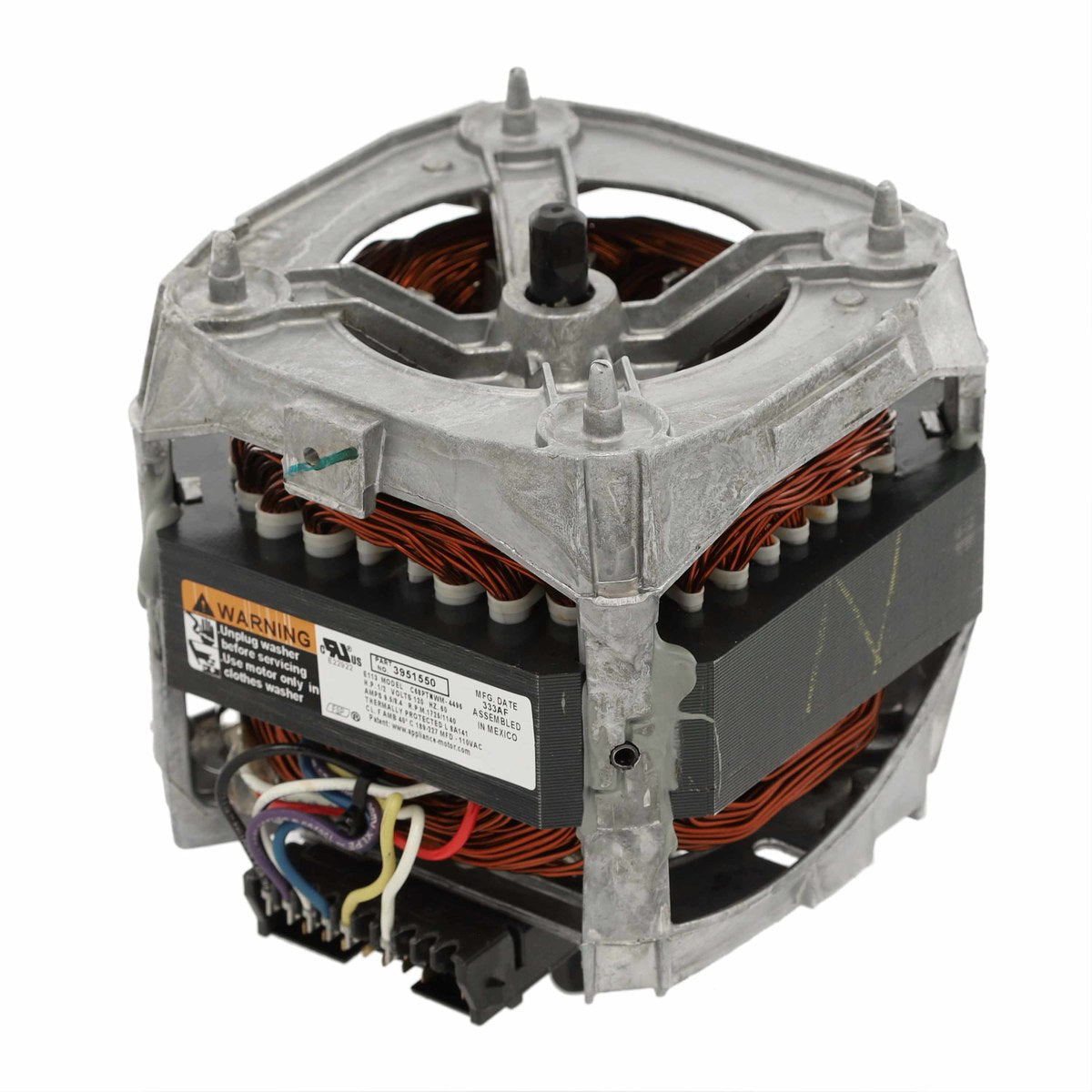 Moteur de transmission de lave-linge à 2 vitesses Whirlpool/Inglis WP661600