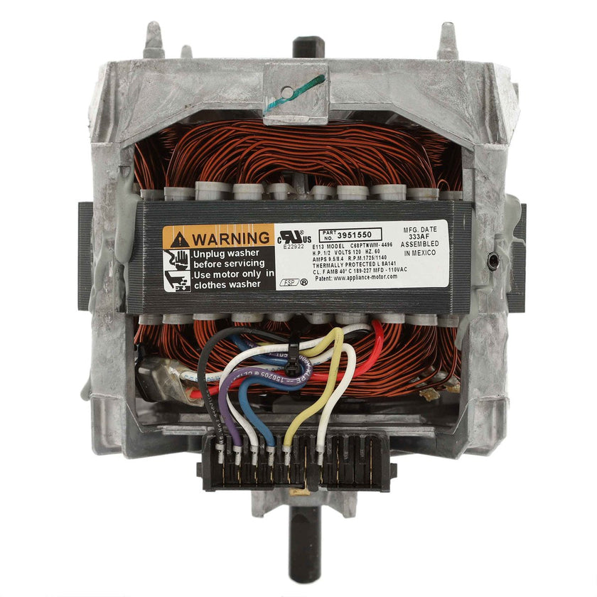 Moteur de transmission de lave-linge à 2 vitesses Whirlpool/Inglis WP661600