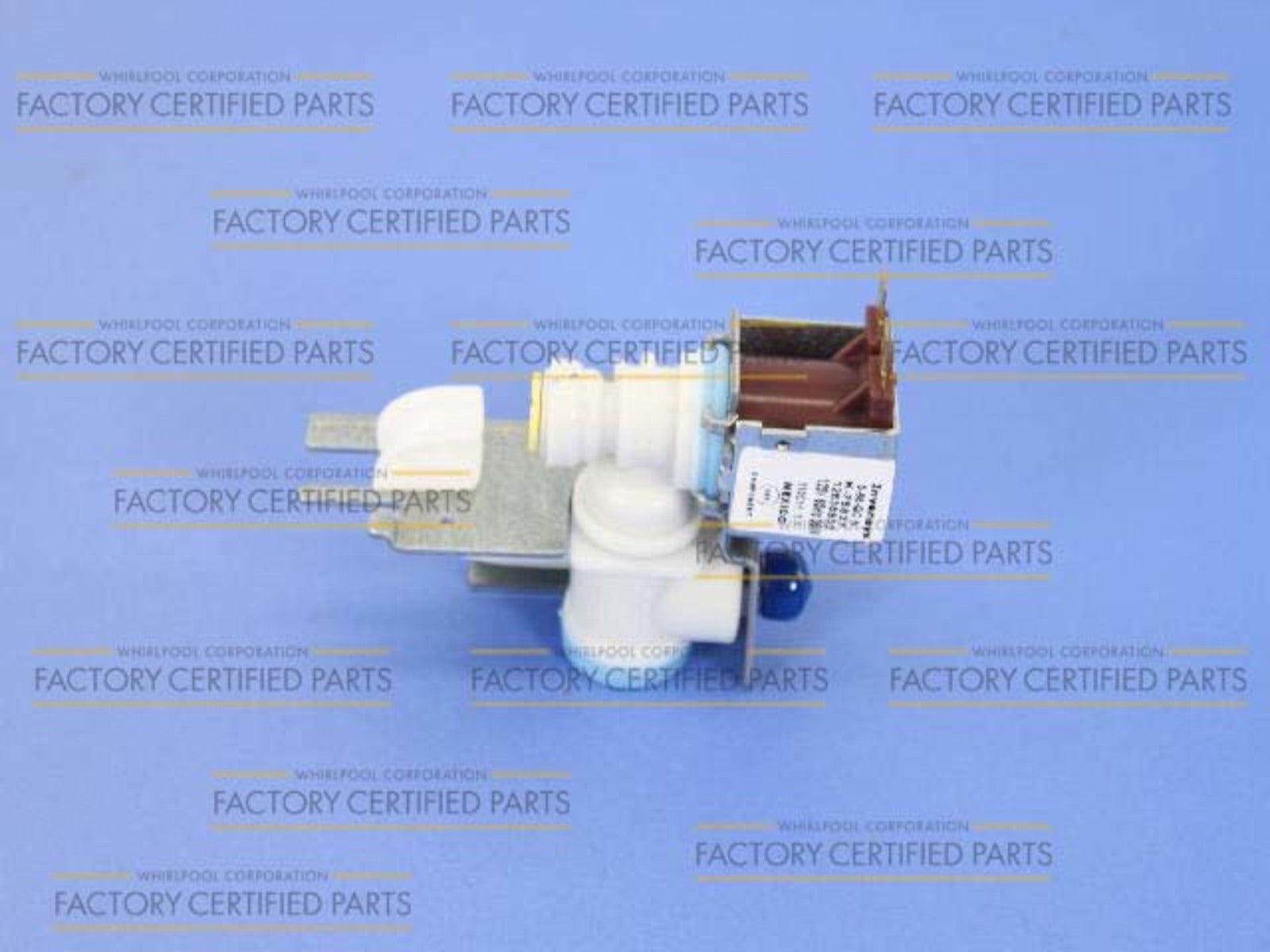 Vanne d'arrivée d'eau pour réfrigérateur Whirlpool, pièce WP67003753