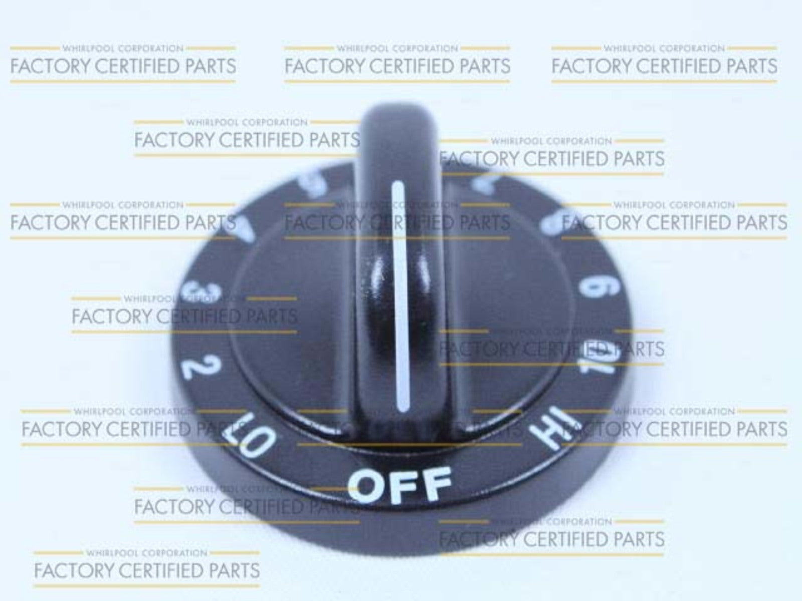 Bouton de commande de four Whirlpool WP71002187