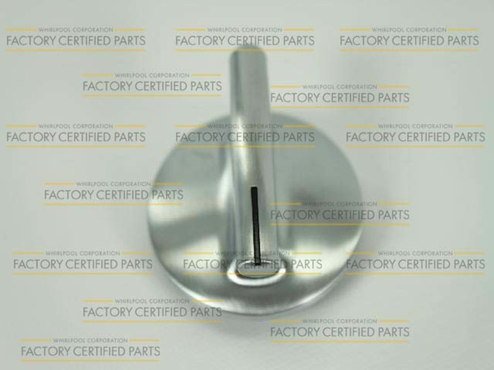 Bouton de brûleur en acier inoxydable WP74010205 pour cuisinière Whirlpool