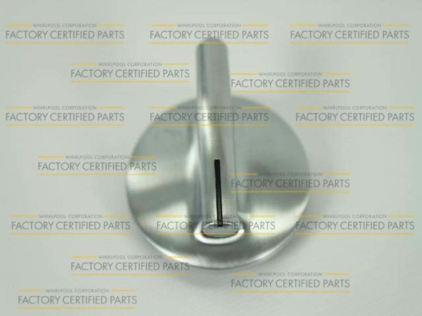 Bouton de brûleur en acier inoxydable WP74010205 pour cuisinière Whirlpool