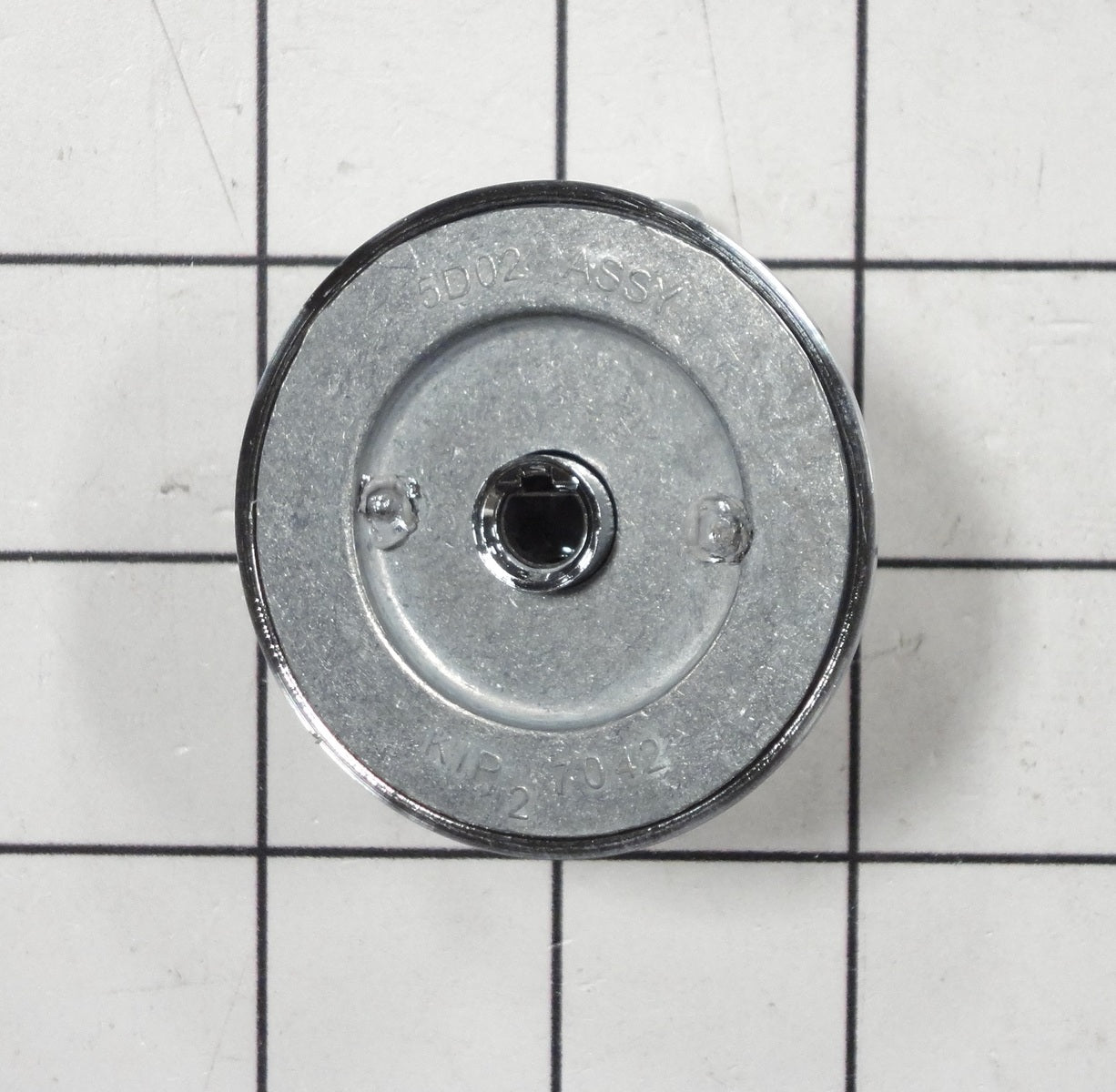 WP74011550 Stainless Steel Burner Knob for Whirlpool Oven Range