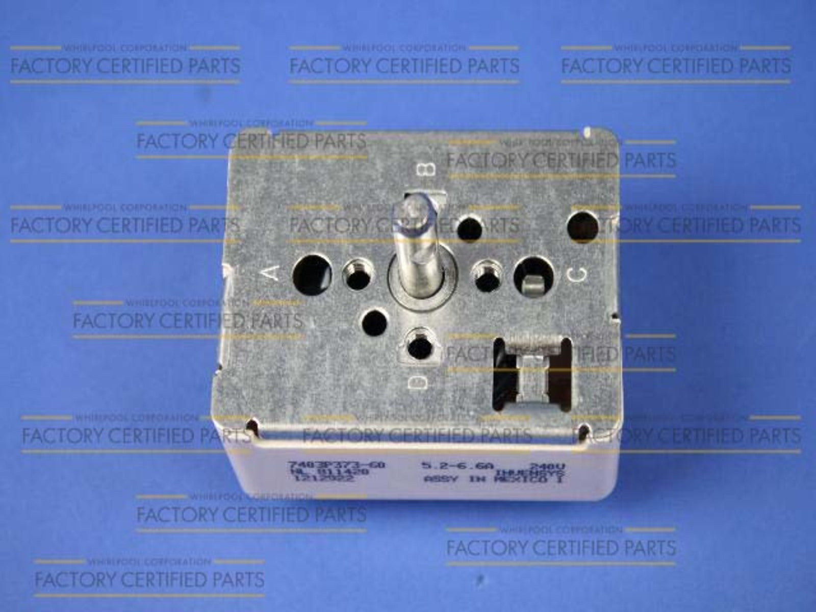 WP7403P238-60 Commutateur de petit élément pour four Whirlpool