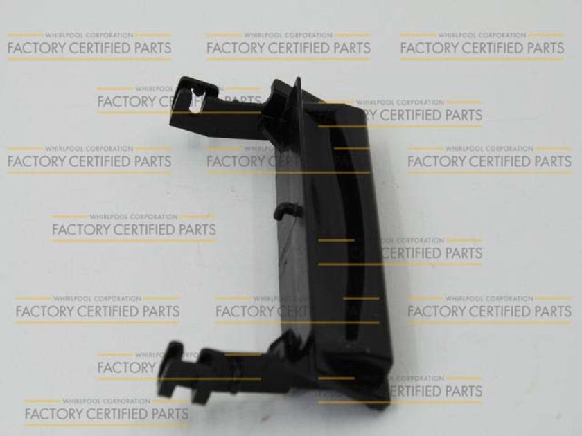 Black Door Handle for Whirlpool Dishwasher, Part#: WP8269117
