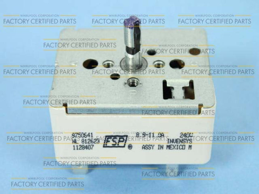 WP9750641 Infinite Switch for Whirlpool Oven Range