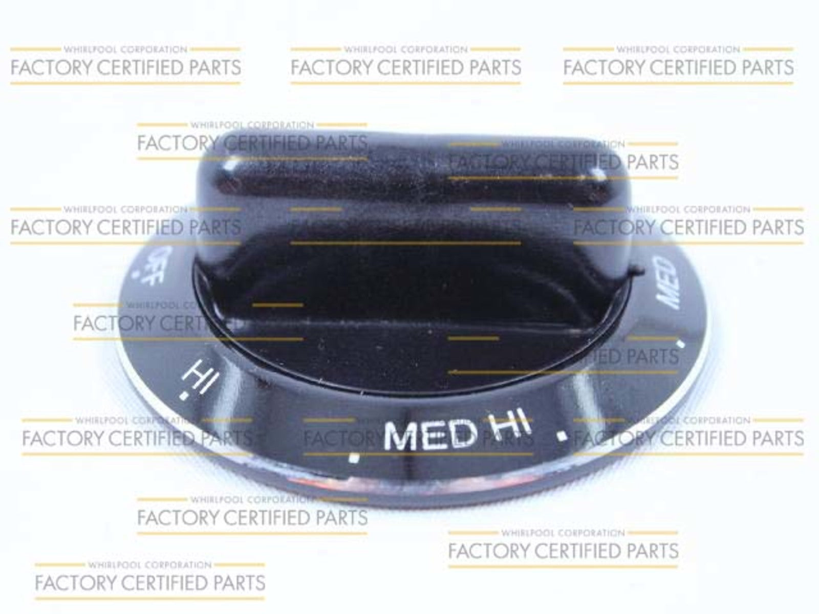 Whirlpool Cooktop Control Knob WPD8598001