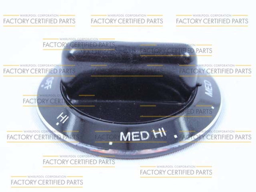 Whirlpool Cooktop Control Knob WPD8598001