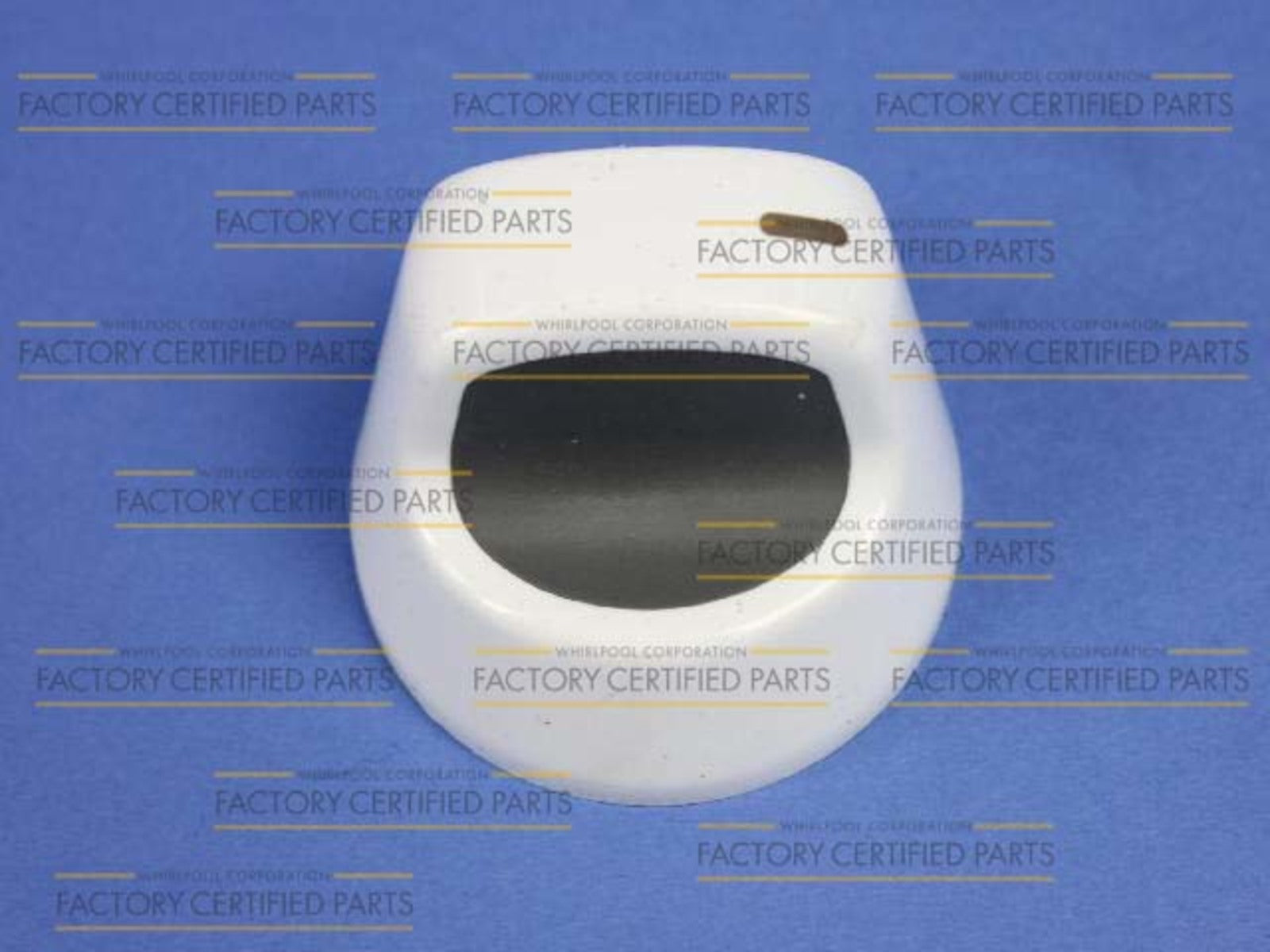 Whirlpool WPW10160368 White Range Burner Knob