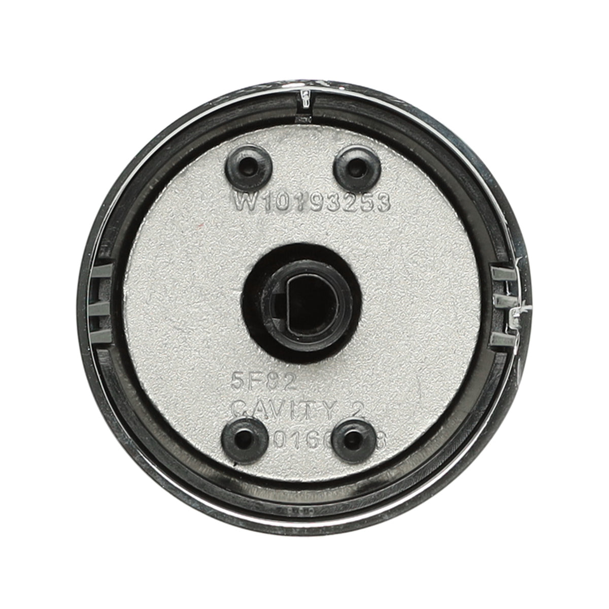 WPW10160371 Stainless Steel Burner Knob for Whirlpool Stove