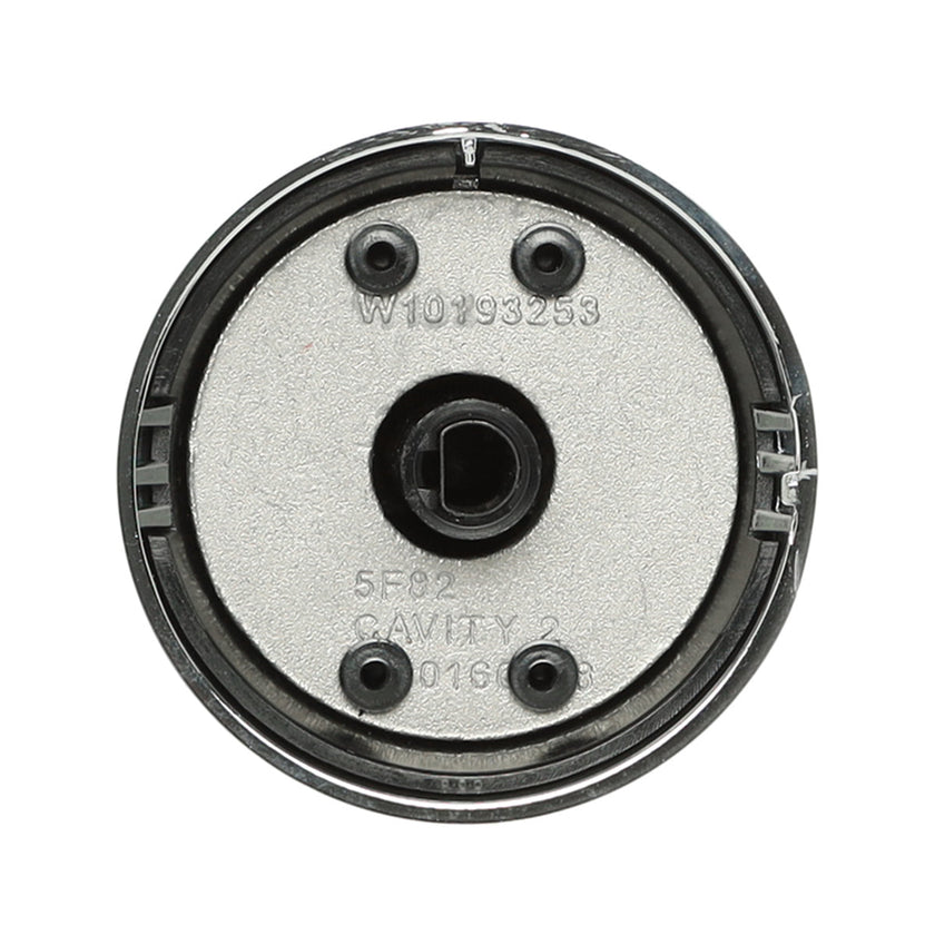 WPW10160371 Stainless Steel Burner Knob for Whirlpool Stove