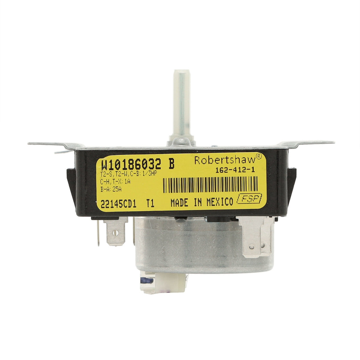 Pièce de rechange pour le temporisateur de sécheuse Whirlpool WPW10186032