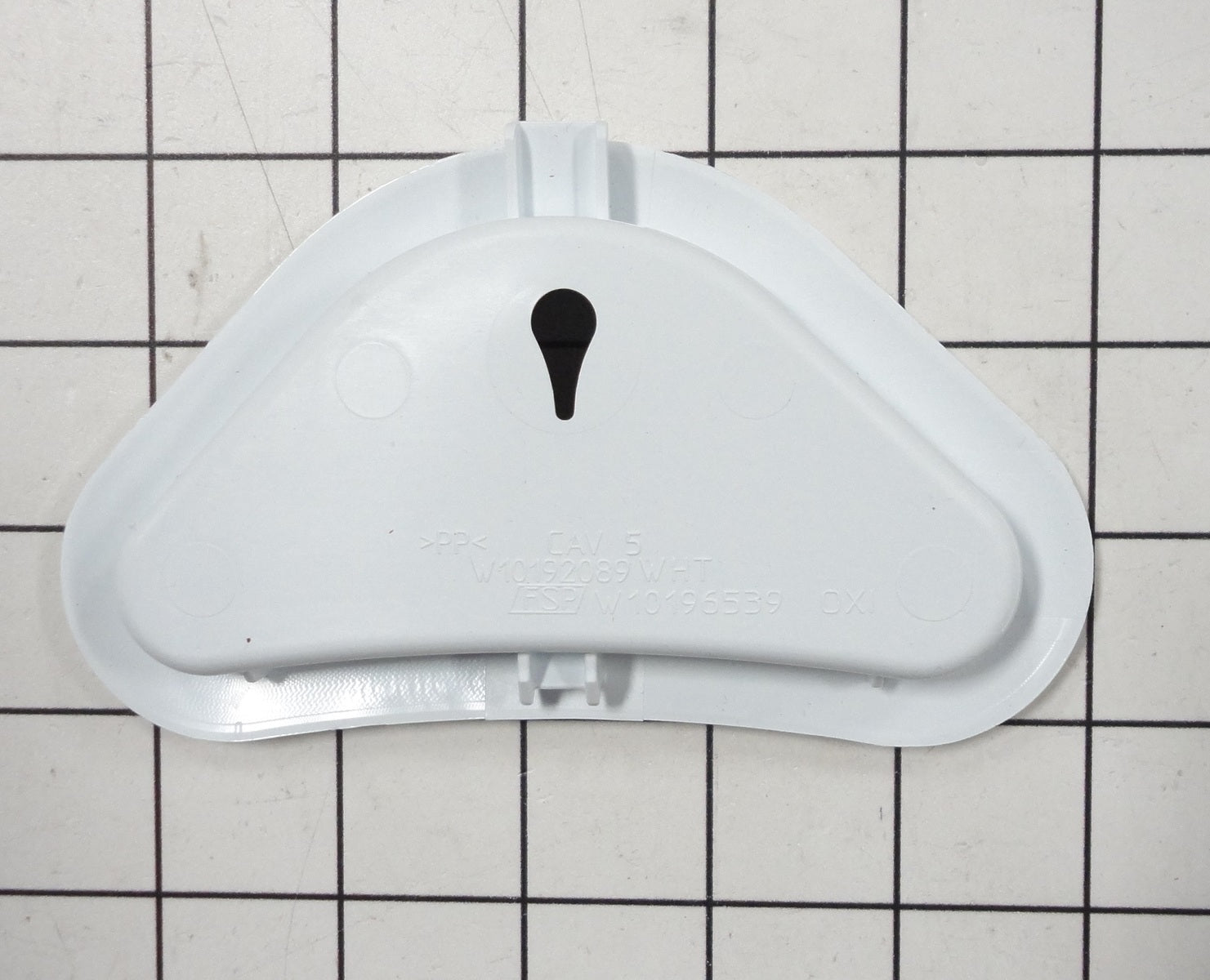 Pièce de rechange pour distributeur d'eau de Javel de machine à laver Whirlpool WPW10192089
