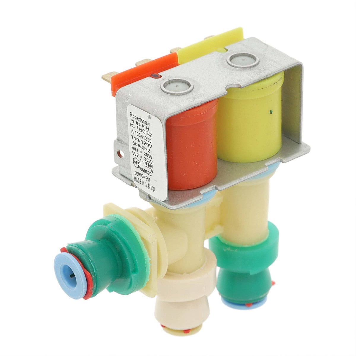WPW10341320 Water Inlet Valve for Whirlpool Fridge