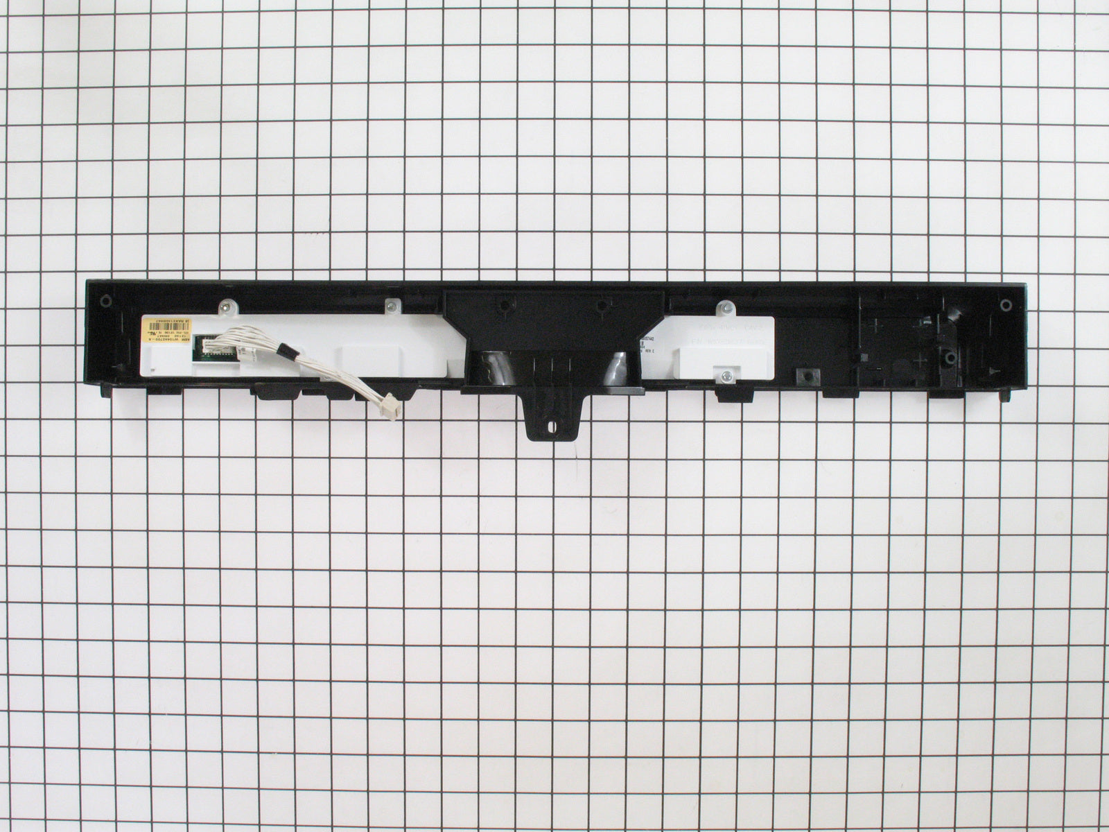 Whirlpool WPW10350329 Black Dishwasher Control Panel