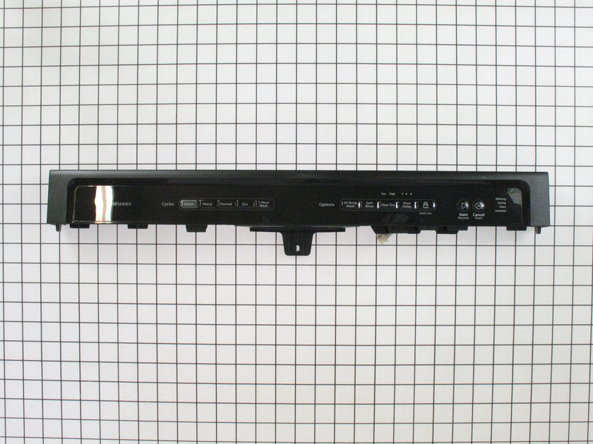 Whirlpool WPW10350329 Black Dishwasher Control Panel
