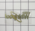WPW10391355 Whirlpool Refrigerator Nameplate Part
