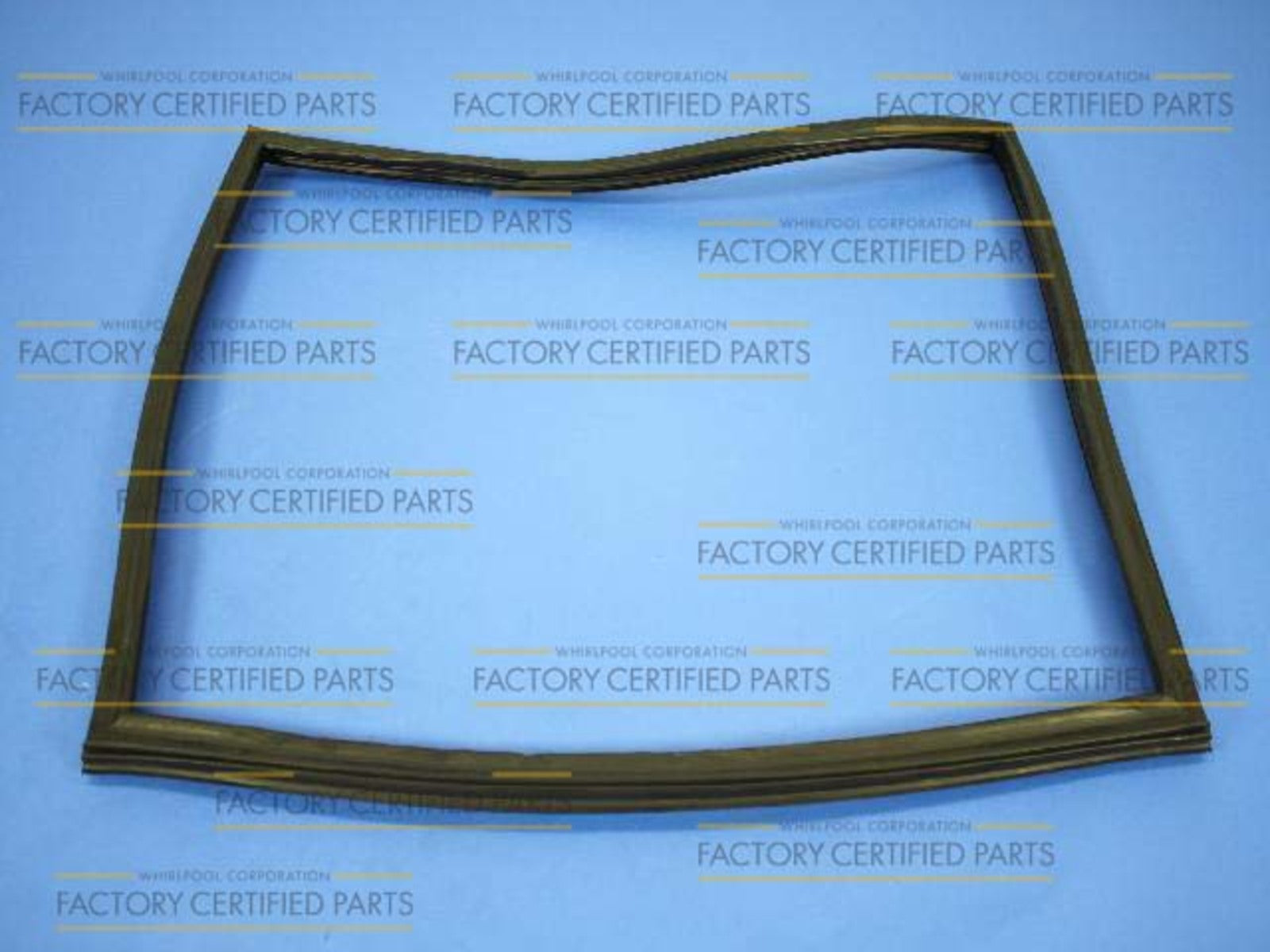 Whirlpool WPW10436247 Black Fridge Freezer Door Gasket