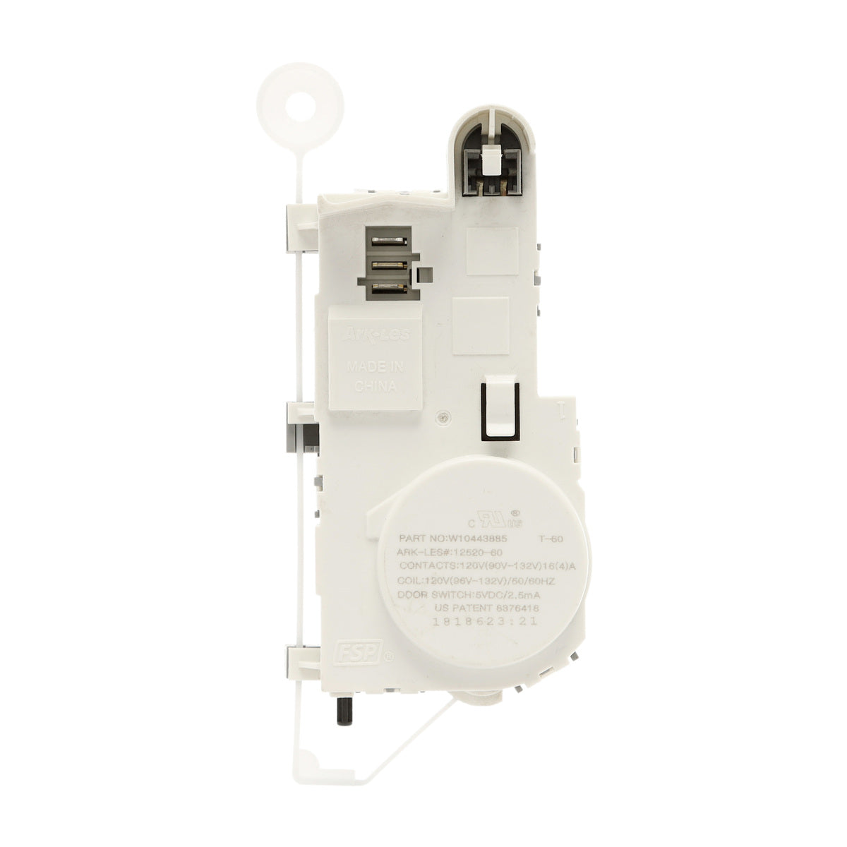 Verrou de porte WPW10443885 pour lave-linge Whirlpool