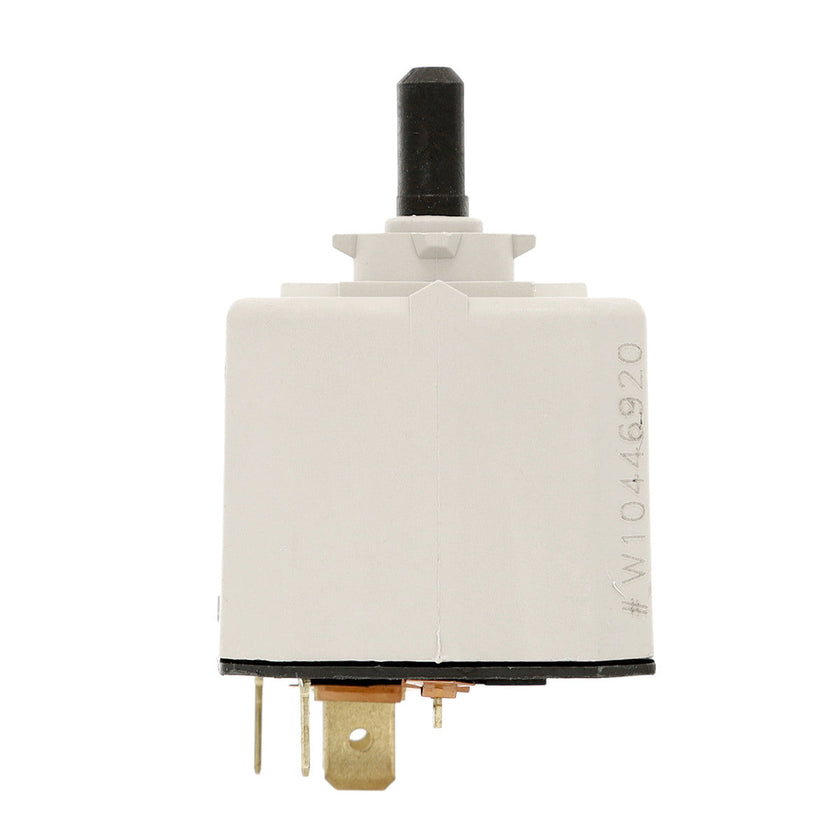 Interrupteur à bouton-poussoir WPW10446920 pour sèche-linge Whirlpool