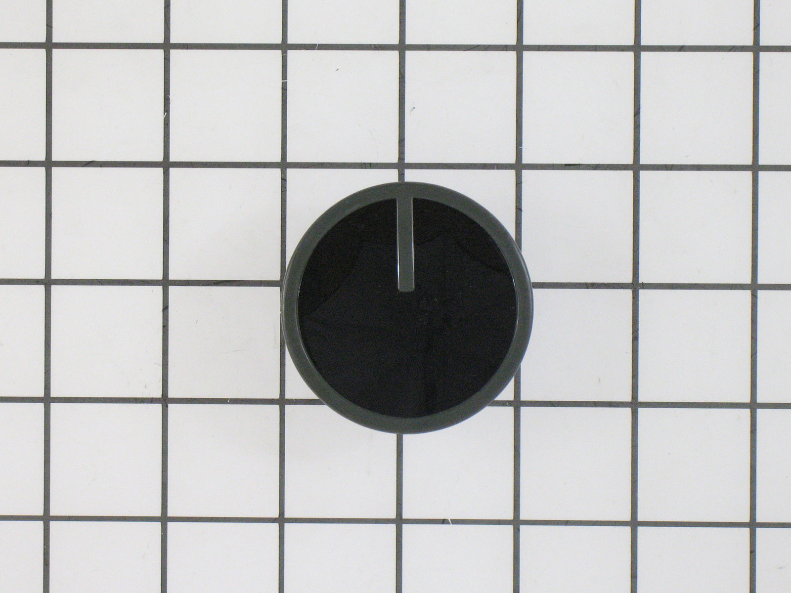 Bouton de commande de four Whirlpool WPW10490038 noir