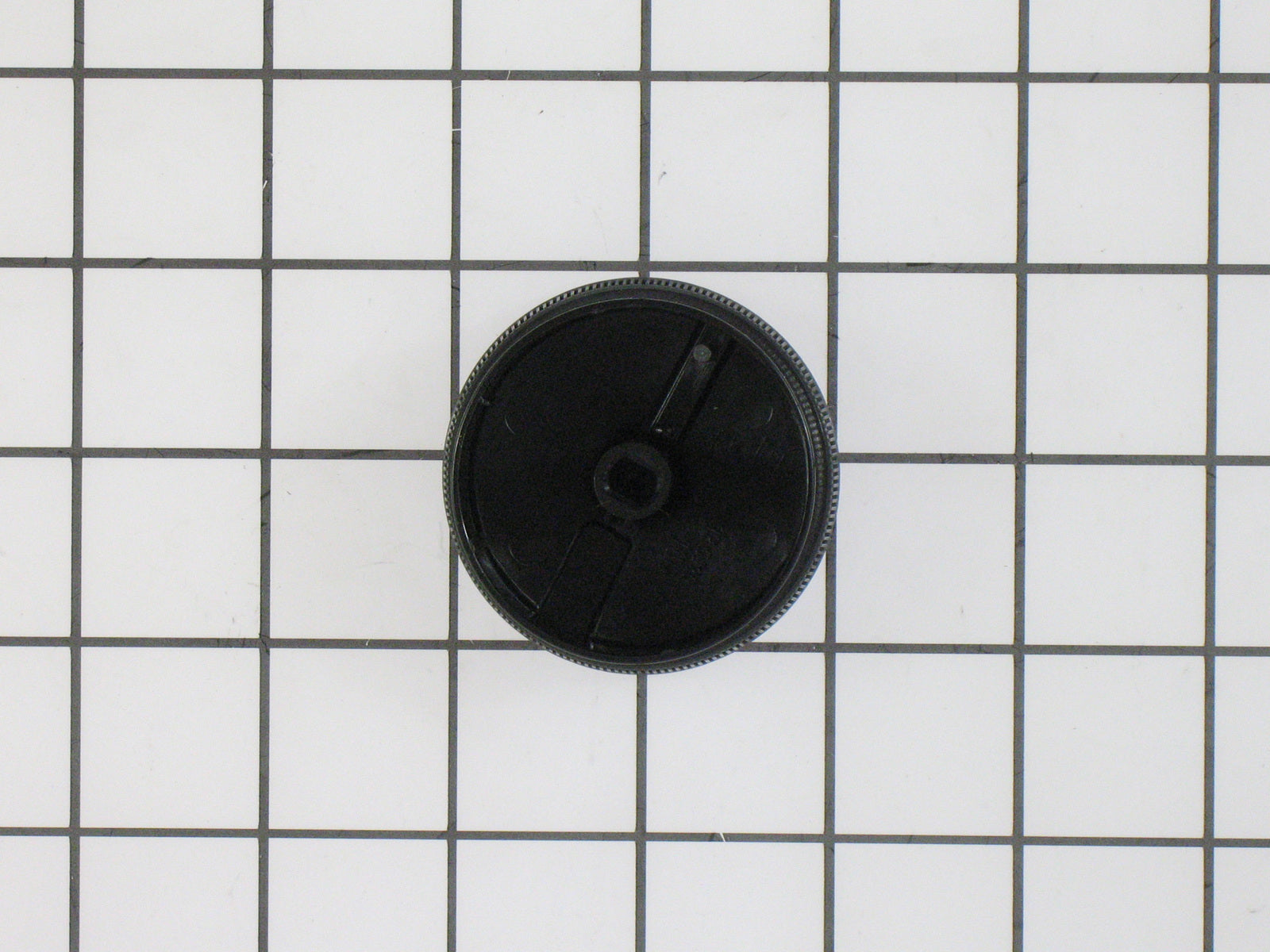 Bouton de commande de four Whirlpool WPW10490038 noir