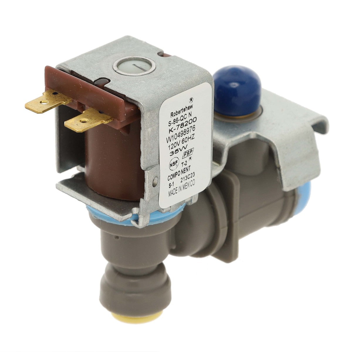WPW10498976 Water Inlet Valve for Whirlpool Fridge