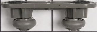WPW10505748 Tub Wheel for Whirlpool Dishwasher