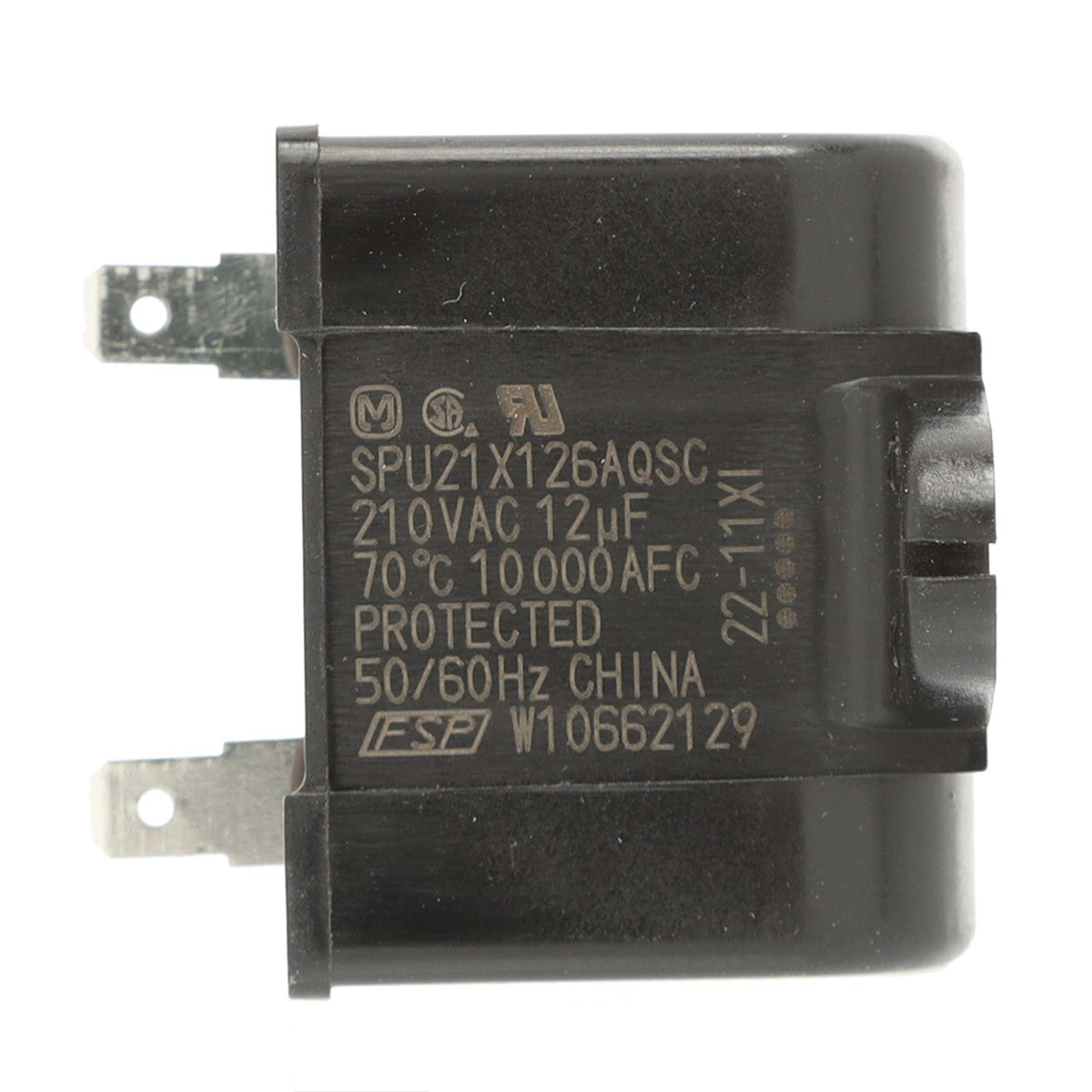 WPW10662129 Condensateur de démarrage pour réfrigérateur Whirlpool
