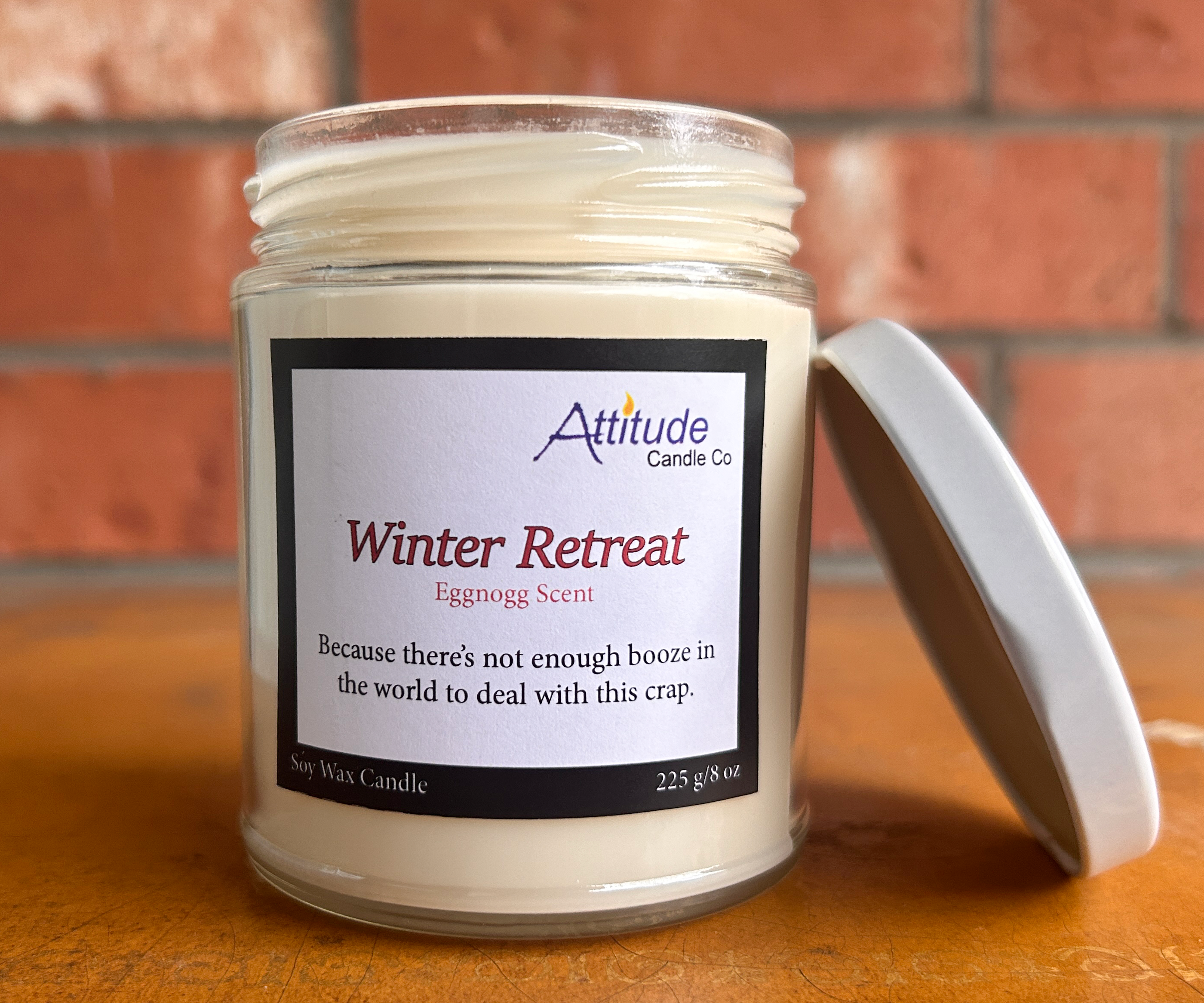 Winter Retreat - Eggnog Scented Candle