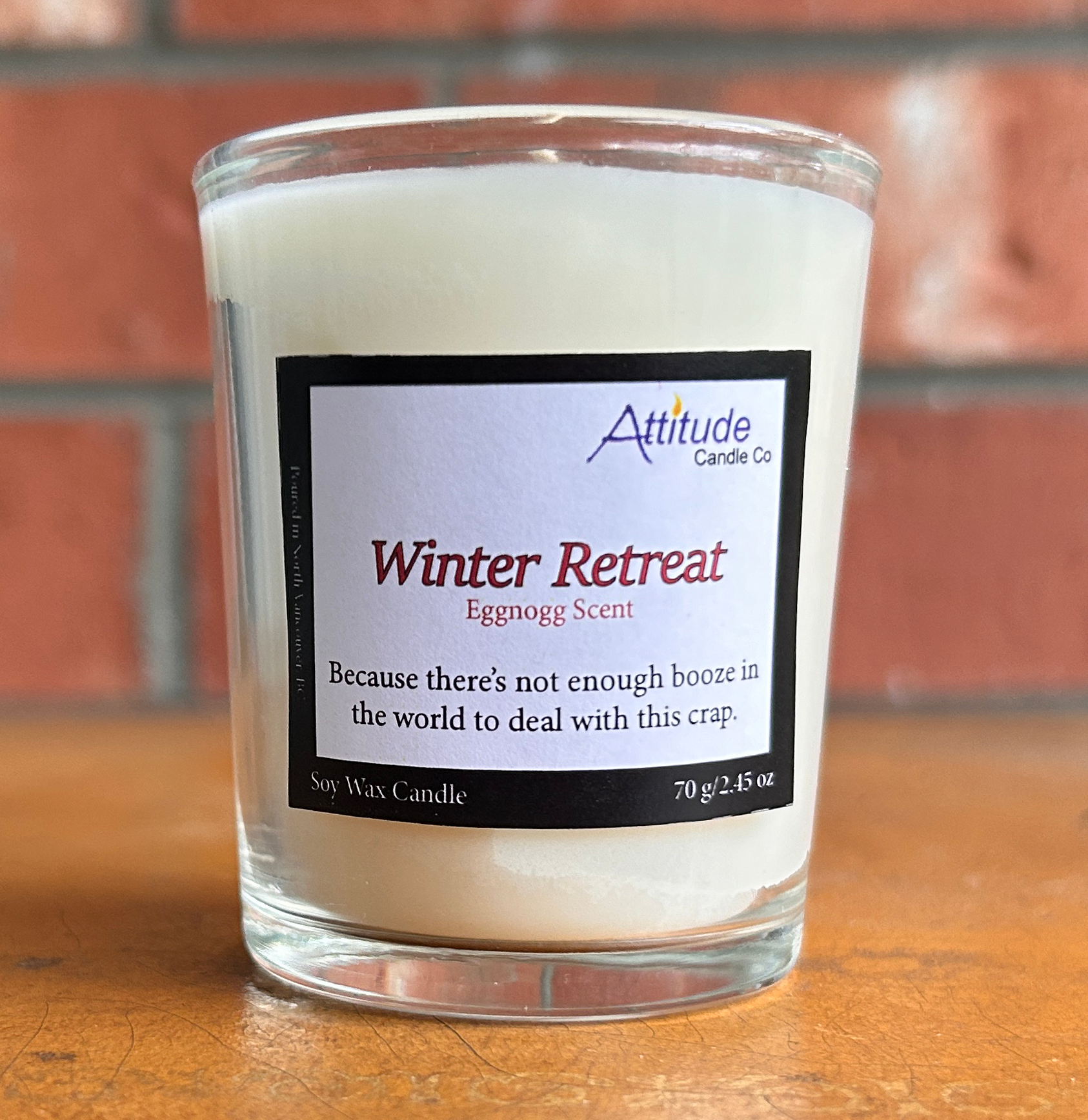 Winter Retreat - Eggnog Scented Candle