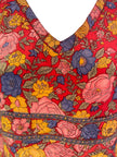 PRC7164 Avatar Pure Silk Long Tunic with Side Ties