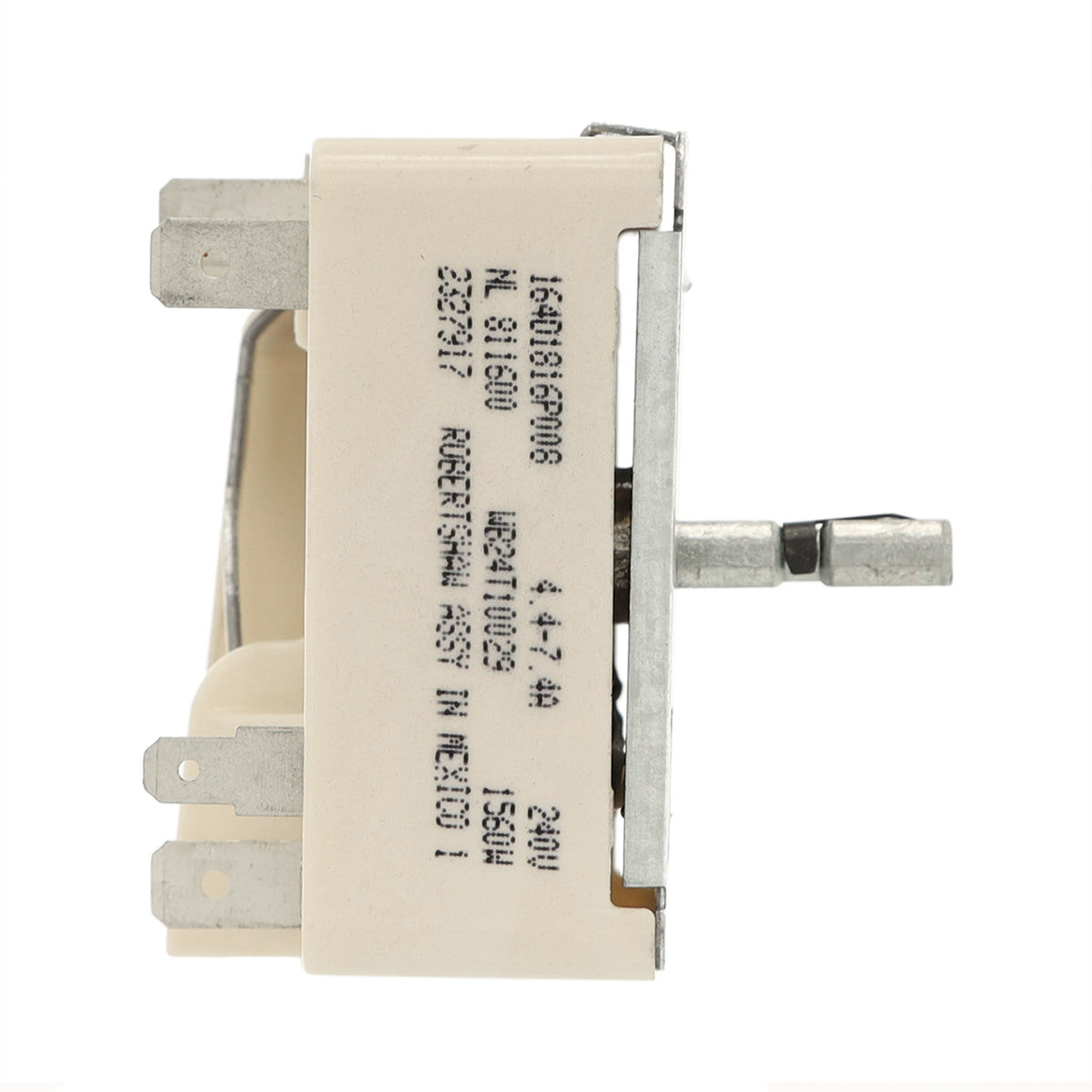 Interrupteur de commande infinie pour four GE WS01F01650