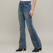 Westfield Eagle Women’s Embroidered Bootcut Jeans. High Waisted Eagle Bling Denim
