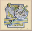 Nellie's Choice Clear Stamp Winter Time - Snowman With Top Hat