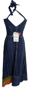 PRC6168 Avatar Pure Silk Maxi Dress with Belt