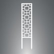 Tropical Squares Wooden Trellis