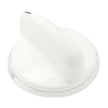 GE WW02F00278 White/Chrome Dryer Control Knob
