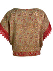 PRC6019 Avatar Pure Silk Boxy Top