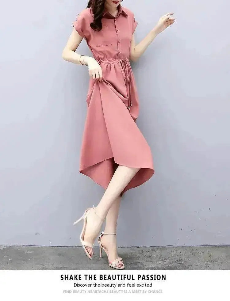 Waist-tight Slimming Elegant Casual Long Dress