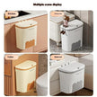 Wall-mounted Household Toilet Kitchen Waste Storage Bucket With Lid