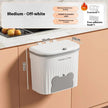 Wall-mounted Household Toilet Kitchen Waste Storage Bucket With Lid