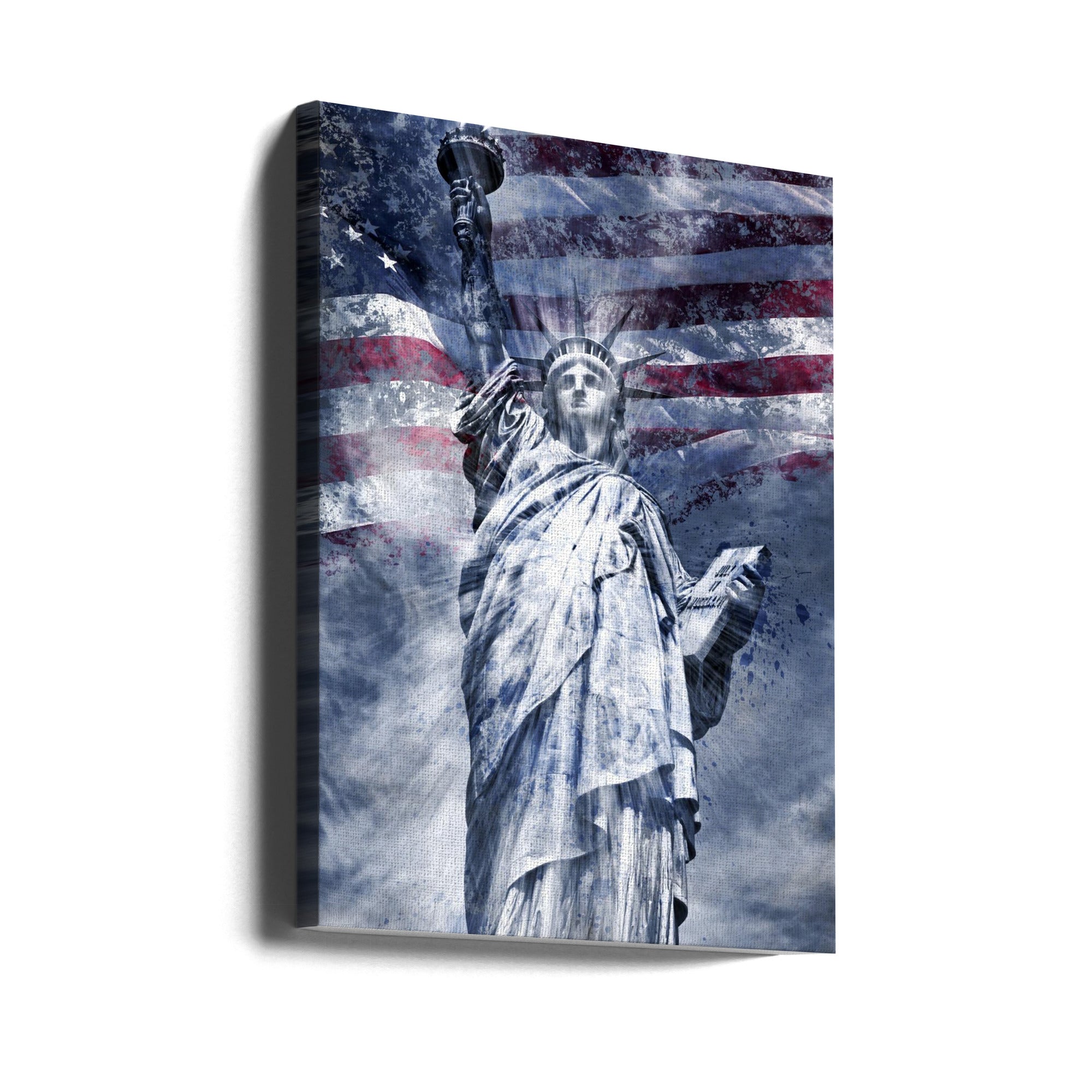 Art mural Art moderne STATUE DE LA LIBERTÉ | bleu