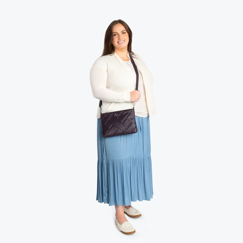 Sac à bandoulière VL en satin de luxe Waltz de LUG