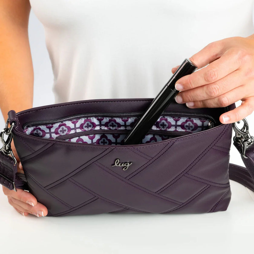 Sac à bandoulière VL en satin de luxe Waltz de LUG