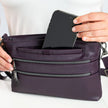 Sac à bandoulière VL en satin de luxe Waltz de LUG